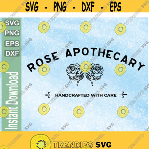 Rose Apothecary Schitts Creek svg png eps dxf download digital file Design 71