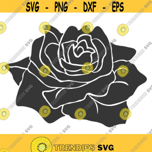 Rose svg png dxf Cutting files Cricut Funny Cute svg designs print for t shirt flower svg Design 710