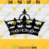 Royal Crown SVG Crown SVG King Crown SVG Queen Crown svg Princess Crown svg Silhouette Cricut file Cut file Vector file