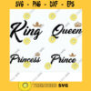 Royal Family T shirt Design Svg. King Queen Prince Princess Svg. Svg cutting file Silhouette Dxf PNG Vinyl Eps Cut Files Clip Art