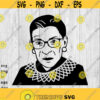 Ruth Bader Ginsburg svg png ai eps dxf files for Auto Decals Vinyl Decals Printing T shirts CNC Cricut other cut files Design 398
