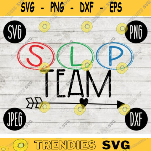SLP Squad svg png jpeg dxf cutting file Commercial Use SVG Back to School Teacher Appreciation Faculty Special Education 1966