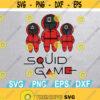 SQUID GAME K Drama Movie Squid Game SVG png eps dxf. Design 395