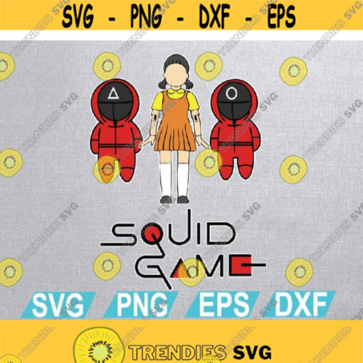 SQUID GAME KDrama Movie Squid Game SvG PNG eps dxf. Design 383