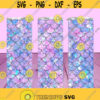 STRAIGHT 20oz Mermaid Pattern Scales Skinny Tumbler JPG PNG image Tumbler File For Sublimation Ready To Cut Digital File