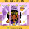 STRAIGHT 20oz This Queen Is A Lakers Fan Skinny Tumbler JPG PNG image Tumbler File For Sublimation Ready To Cut Digital File