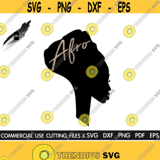 SVG Afroqueen Svg Afro Svg Afro Woman Svg Black Woman Svg Black History Month Svg Afro Cut File Cricut Silhouette Design 223