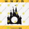 SVG Disney Castle Princess Castle Svg Monogram Svg Files for Cricut Cricut Silhouette Svg Files SVG Monogram File Instant Download Design 118