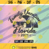 SVG Family Vacation Florida dxf png eps instant download vector cricut silhouette Design 173