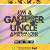 SVG Gamer Uncle dxf png eps download gamer video game decor birthday shirt gift for Uncle Design 10