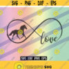 SVG Horse Infinite Love dxf png eps Cricut cutfile vector silhouette Design 104