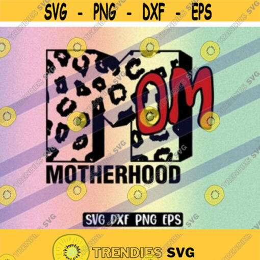 SVG MTV Mom dxf png eps Vector art Cricut Silhouette Design 158