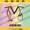 SVG Nurse scrubs dxf png eps instant download vector Design 122