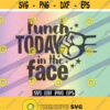 SVG Punch Today eps svg cutfile silhouette cameo in the face download vector file Design 154