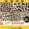 Safari Pattern Vol 1 Svg Leopard Animal Print Bundle Svg Cheetah Safari Pattern Svg Leopard Instant Download Svg Leopard Safari Print Design 622