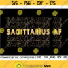 Sagittarius AF SVG Sagittarius Svg File Afro Svg Birthday Gift November Svg December Svg Zodiac Shirt Svg Cut File Silhouette Cricut Design 213