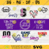 Saints Sport Bundle Team Spirit SVG Game png jpeg dxf Commercial Use Vinyl Cut File Mom Dad Fall School Pride Football Baseball Softball 1101