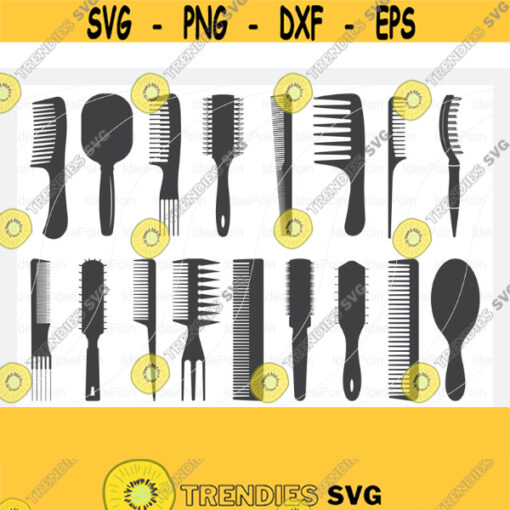 Salon instruments Svg Hair Stylist Tools svg Salon Instruments Silhouette Hair Dresser Vector Clipart Vinyl cut Files png eps