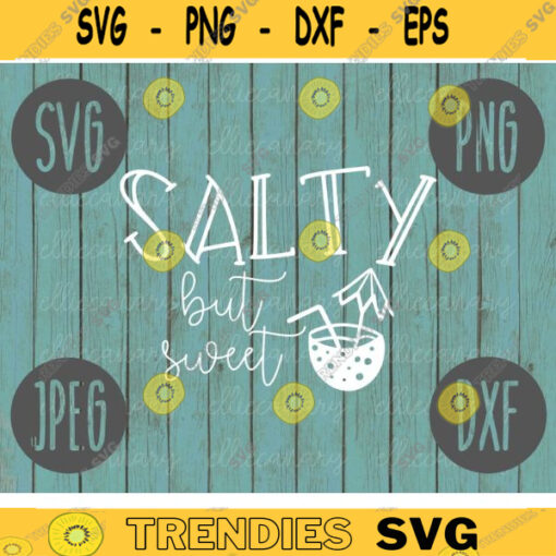 Salty But Sweet SVG Summer Cruise Vacation Beach Ocean svg png jpeg dxf CommercialUse Vinyl Cut File Anchor Family Cruise Friends 634