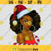 Santa Baby Afro Christmas Queen Black Girl Xmas Afro Hair Black Women Holidays Melanin Queen JPG PNG Digital File