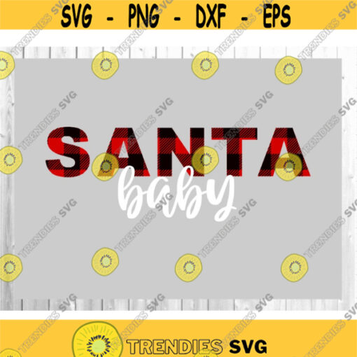 Santa Baby Onesie Svg Christmas Baby Bodysuit SVG Xmas Baby png cutting files for Cricut and Silhouette.jpg