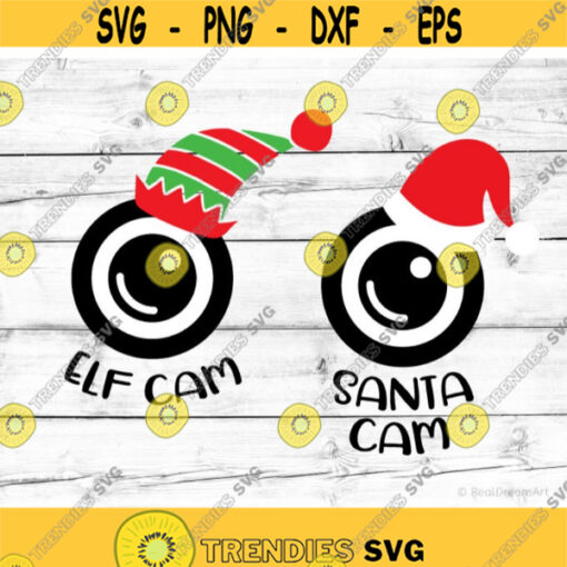 Santa Cam Svg Elf Cam Svg Kids Christmas Svg Elf Watch Svg Cute Santa Camera Svg Elf Surveillance Svg Cut Files for Cricut Png
