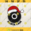 Santa Cam Svg Santa Cam Santa Cam svg file Christmas SVG Santa hat cam svg files for Silhouette Cricut Design 739