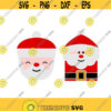 Santa Claus Christmas Cuttable Design SVG PNG DXF eps Designs Cameo File Silhouette Design 1729