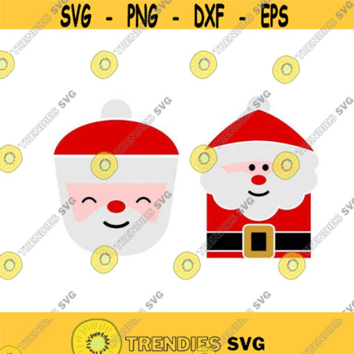 Santa Claus Christmas Cuttable Design SVG PNG DXF eps Designs Cameo File Silhouette Design 1729
