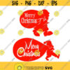 Santa Claus Merry Christmas carol Winter Cuttable Design SVG PNG DXF eps Designs Cameo File Silhouette Design 1855