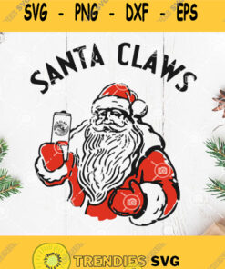 Santa Claws Beer Svg Beer White Claw Svg Christmas Svg Svg Cut Files Svg Clipart Silhouette Svg Cricut Svg Files Decal And Vinyl