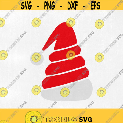 Santa Hat Unicorn SVG and DXF File. instant download Design 287