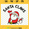 Santa Holding White Claw Hard Seltzer Beer Santa Claws SVG PNG DXF EPS 1