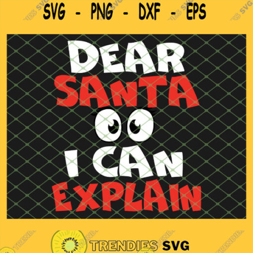 Santa I Can Explain SVG PNG DXF EPS 1