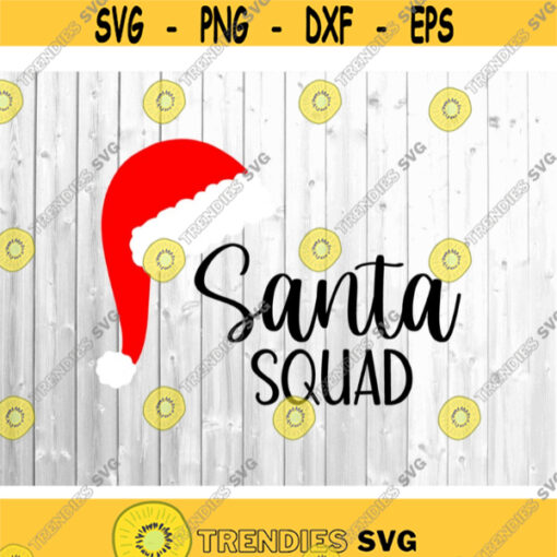 Santa Squad Svg Christmas Svg Office Squad Svg Kids Christmas Svg Santa Hat Svg Reindeer Svg Christmas Shirt Svg for Cricut Png