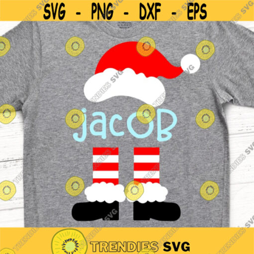Santa hat SVG bundle Christmas shirt svg Christmas sign svg christmas svg eps png