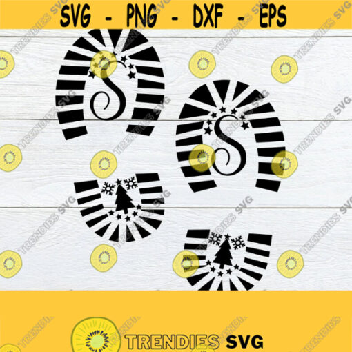 Santas Boot Prints. Santas boots SVG. Santas boot print stencils. Stencils of Santas boot prints. Santas boot prints svg. Santas boots Design 1508