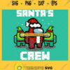Santas Crew SVG Christmas Among Us SVG Among Us Santa SVG PNG DXF EPS 1