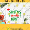 Santas Favorite Aunt Christmas Tshirt Best Aunt svg Aunt shirt svg Christmas sayings svg SVG Cut Files For Cricut and Silhouette Design 637