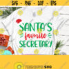 Santas Favorite Secretary Christmas Svg Files For Cricut School Secretary svg Secretary Gift School Secretary Cute Christmas svg Design 822