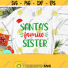 Santas Favorite Sister Christmas SVG Sisters svg Family Quote svg Funny Christmas svg Cut Files For Cricut and Silhouette dxf png svg Design 689