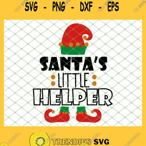 Santas Little Helper SVG PNG DXF EPS 1