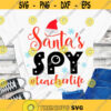 Santas Spy SVG Christmas Teacher SVG Teacher shirt SVG