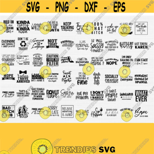 Sassy Svg Bundle Sarcastic Svg Bundle Funny Svg Bundle Funny Quotes Svg Bundle Funny Sayings SvgPng Digital Cut File Instant Download Design 68