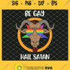 Satanism Lgbt Satan Gay Pride Homosexual Baphomet SVG PNG DXF EPS 1