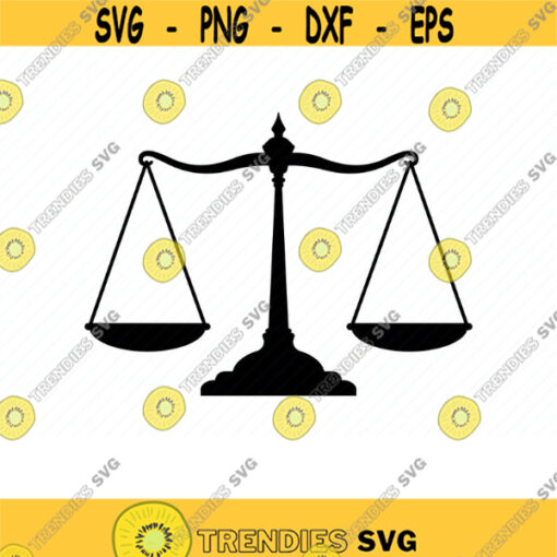 Scales of Justice SVG. Lawyer SVG. Weight Scale Svg. Attorney Svg. Scales Cutting file. Scales Silhouette. Scales Png. Scales Print. PDF.