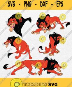 Scar Lion King Svg Png Dxf Eps Svg Cut Files Svg Clipart Silhouette Svg Cricut Svg Files Decal A