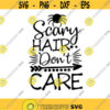 Scary Hair Dont Care Svg Halloween Svg Spider Svg Spooky Svg Kids Halloween Svg silhouette cricut cut files svg dxf eps png. .jpg