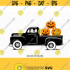 Scary Pumpkin Truck svg Fall Truck svg Vintage Truck svg skeleton svg Hallowee Truck svg CriCut svg jpg png dxf Silhouette cameo Design 317