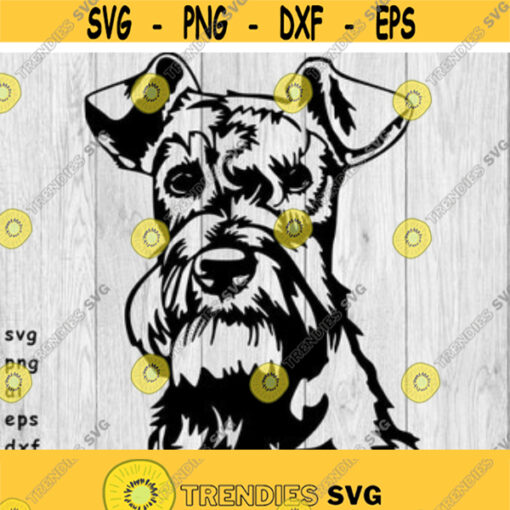 Schnauzer Miniature Schnauzer 3 svg png ai eps dxf DIGITAL files for Cricut CNC and other cut or print projects Design 73